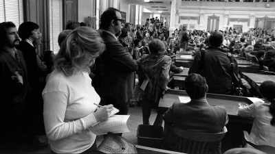 Molly: My first session
was in 1971 and I walked - Raise Hell: The Life & Times of Molly Ivins