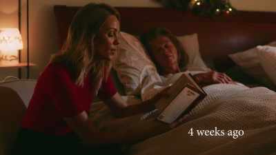 [molly reading] the prince
swept her into his arms. - A Christmas Exchange