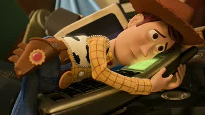 Molly stay out of my roomMolly I wasn't in your roomAndy Then who was messing with my stuff - Toy Story 3