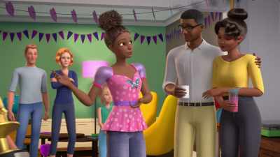 Mom, Dad, happy anniversary. - Barbie: A Touch of Magic