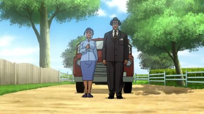 Mom Dad this is Kara - Superman/Batman: Apocalypse