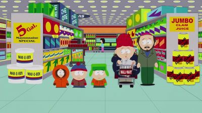 Mom, Dad, why are you
shopping here? - South Park