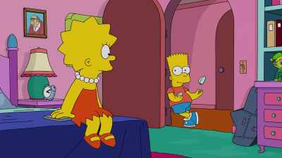 Mom fell asleep eating some gummies, - The Simpsons: The Past and the Furious