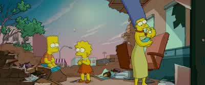 Mom, I've gotta go find Colin. - The Simpsons Movie