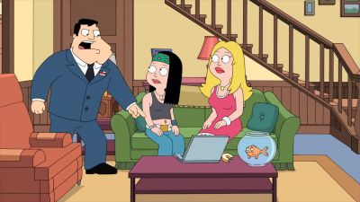 Mom, Kelly lives
in D.C. - American Dad!
