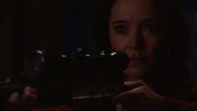 -Mom, please, don't shoot her.
-Dominic... - The Unsettling