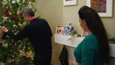 - Mom, please, no
Christmas stockings. - A Big Fat Family Christmas
