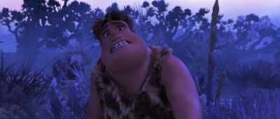Mom! Sandy's fetching
Douglas's stick again. - The Croods: A New Age