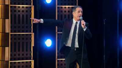 Mom, the horsey-ride guy is here again.
Do we need anything?" - Jerry Seinfeld: 23 Hours to Kill