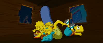 Mom, what are we gonna do? - The Simpsons Movie