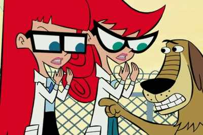 Mom will see
that you two are holograms - Johnny Test