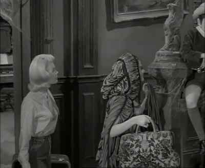 Mom, wouldn't it be better
if we left Spot in the garage? - The Munsters