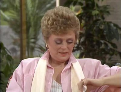 Momentarily This is strictly off the record but - The Golden Girls