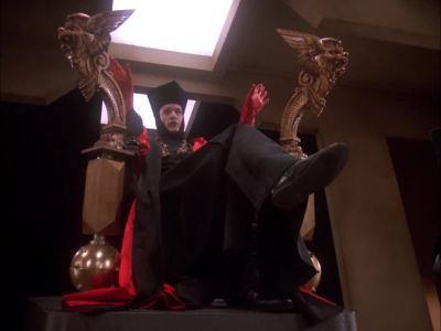 Mon capitaine!
I thought you'd never get here. - Star Trek: The Next Generation