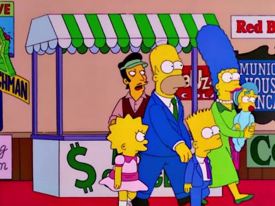 Money changed. - The Simpsons