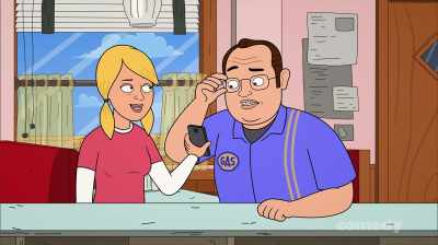 "Money vs. Morality: - Corner Gas Animated