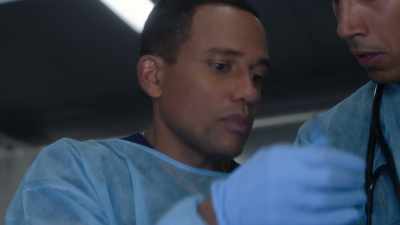 [ Monitor beeping rapidly ] - The Good Doctor