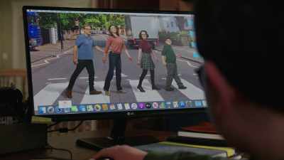 [monitor beeps] - Home Sweet Home Alone
