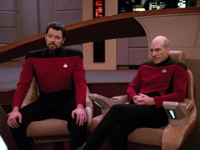 Monitor Romulan activity
along the Neutral Zone, Mr Data. - Star Trek: The Next Generation