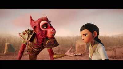 Monk. It's so demonic here - The Monkey King