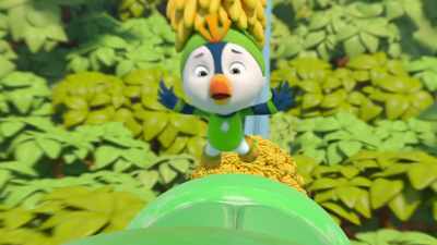 [monkey laughing] - Top Wing