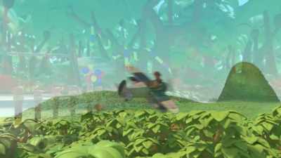 [monkeys hooting] - Top Wing