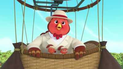 [monkeys laughing] - Top Wing