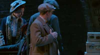 Monogrammed, no less!
How long has Arnstein been in town? - Funny Girl
