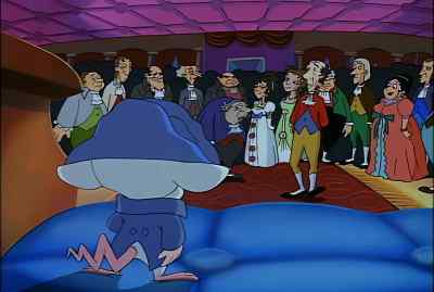 Monsieur Tallyrand:
AND, UH, - Pinky and the Brain