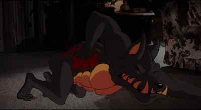 [monster groaning] - Evil Toons