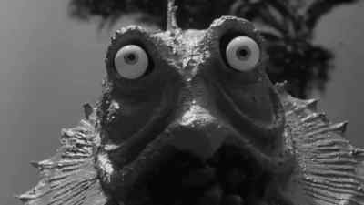 (Monster growling) - The Horror of Party Beach