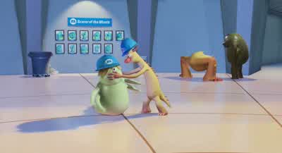 Phones ringing Monsters Inc Please holdMonsters Inc I'll connect youMs Fearmonger is on vacationWould you like her voice mail - Monsters, Inc