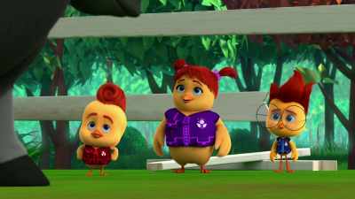 -Monty.
-Hey, Monty. We're the Chicken Squad - The Chicken Squad