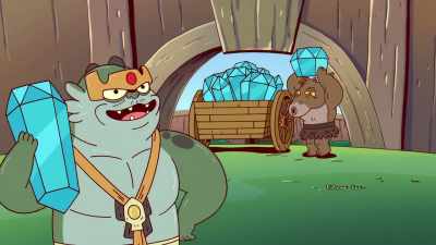 -[mooing]
-[laughs] I love these guys. - ThunderCats Roar