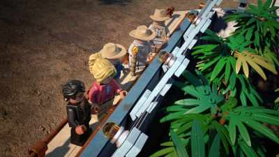 [mooing] - LEGO Jurassic Park: The Unofficial Retelling