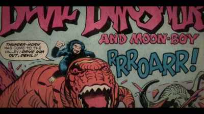 Moon-Boy was a character in it,
and he was a young caveman. - Marvel's 616