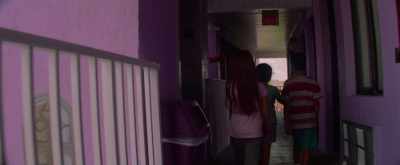 [Moonee] Oh, and no one uses
the elevator 'cause it smells like pee. - The Florida Project