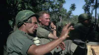 
Moore was now engaged in - The Vietnam War