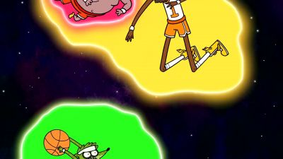 >> Mordecai: I'M OPEN! I'M OPEN! - Regular Show