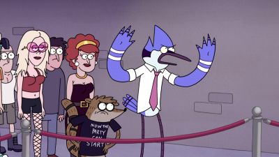 >> Mordecai: WHAT THE HECK? - Regular Show