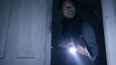More evidence
of Miss Gilbert's struggle. - Sleepy Hollow