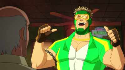 More like a power got me. - Kite Man: Hell Yeah!