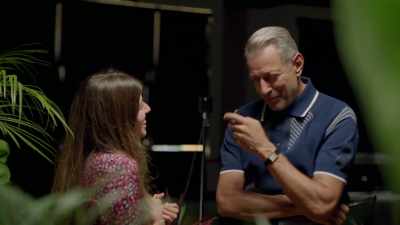 -more meatier roles, but...
-So, today, - The World According to Jeff Goldblum