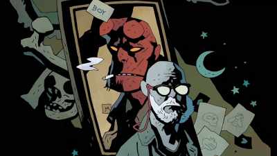 More and more, as I try to step back
from Hellboy to concentrate other things, - Mike Mignola: Drawing Monsters