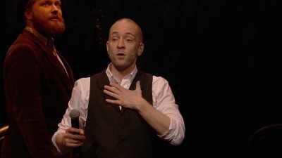 More than have ever come down.
I would love to have you all up here - Derren Brown: Miracle