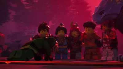 More visions. I still can't
control when they come. - LEGO Ninjago: Dragons Rising