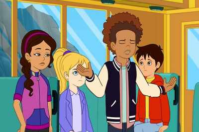 More wave on the side,
a few more bumps, and there you have it! - The Magic School Bus Rides Again