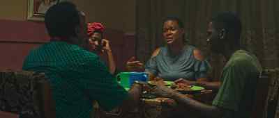 - Moreover your mother, you--
- I've had a talk with her, okay? - A Danfo Christmas
