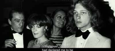 Moreover, Visconti had declared me to be - The Most Beautiful Boy in the World