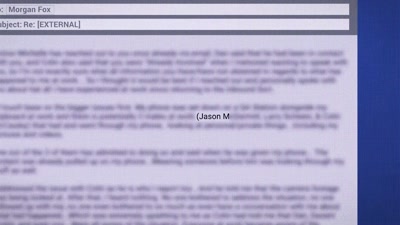 Morgan's email proves that
his suspicions were correct. - How I Caught My Killer